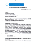 Informe de Auditoría Administrativa de Arqueos de Caja Chica y Fondo Rotativo al 20 de mayo de 2019